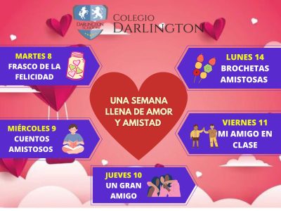 actividades de la semana de la amistad.